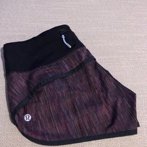 Lulu lemon running shorts
